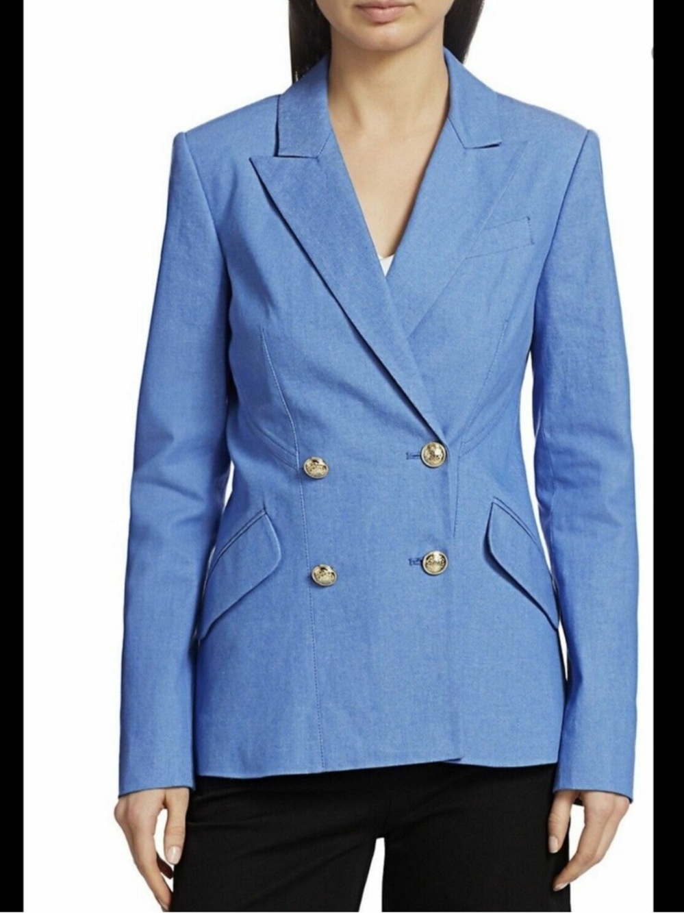 Derek Lam 10 Crosby Myla Double Breasted Blazer Size 0
